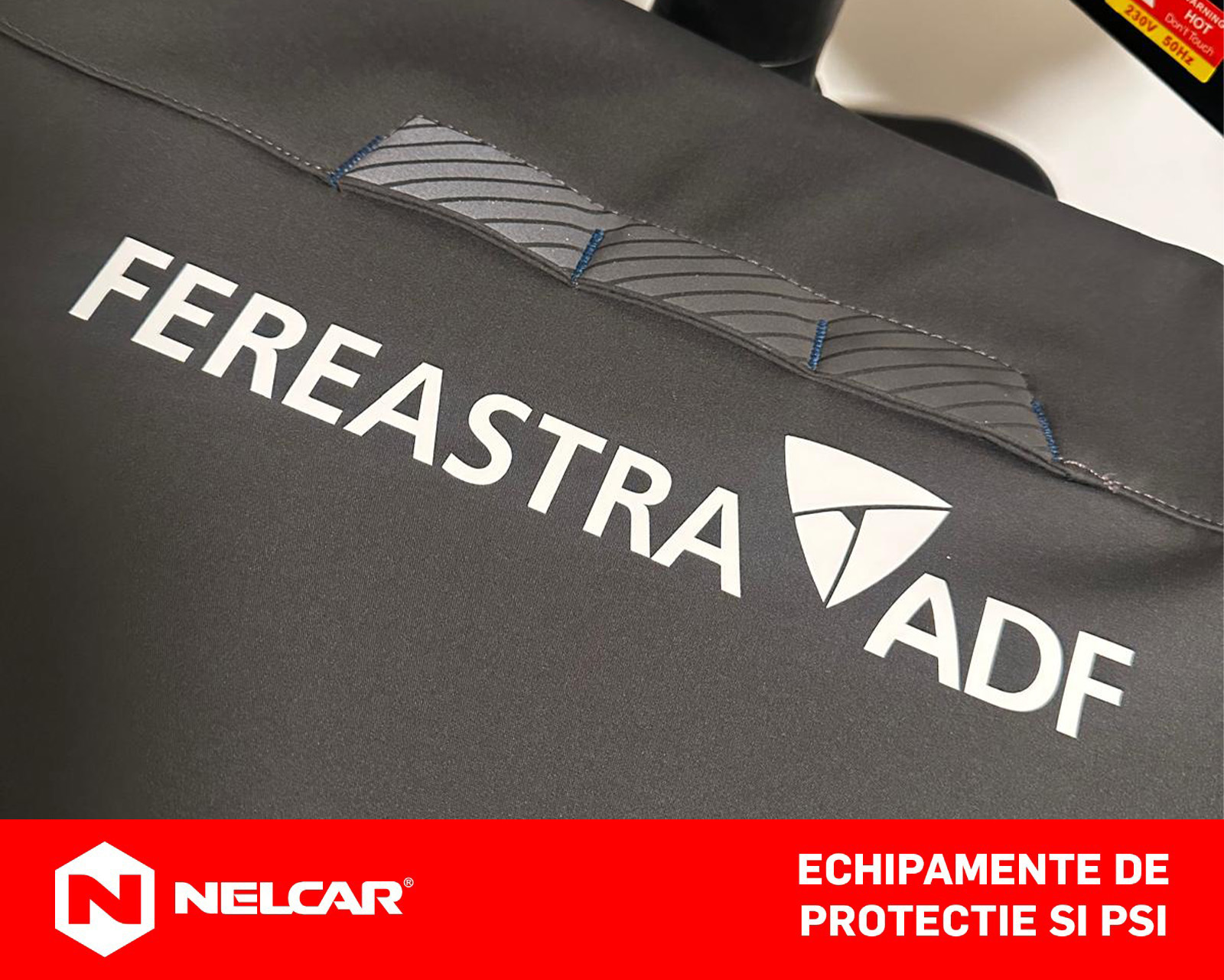 Inscriptionare echipamente de protectie Nelcar 2