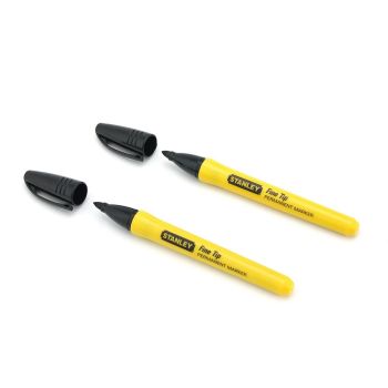 MARKER NEGRU PERMANENT CU VARF SUBTIRE STANLEY