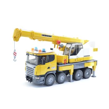 Camion Scania Seria R Cu Macara Bruder 03570