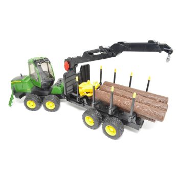Tractor Forestier John Deere 1210E Cu Graifer Bruder 02133
