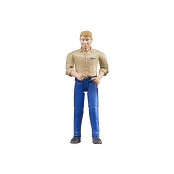 Figurina Barbat Cu Camasa Bej Bruder 6
