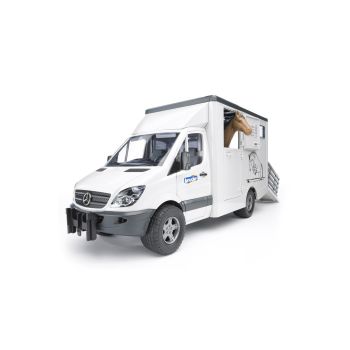 Masina Mercedes Benz Sprinter Transportat Cai Bruder 02533