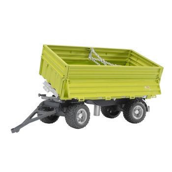 Remorca 2 Axe Cu Perete Lateral Atasabil Bruder 02203