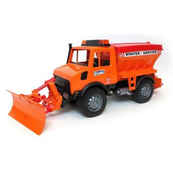 Camion De Deszapezire Cu Plug De Zapada Mb-Unimog Bruder 02572