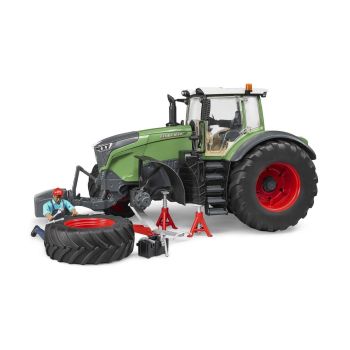 Tractor Fendt 1050 Vario Cu Mecanic Si Echipament Pentru Atelier Bruder 04041