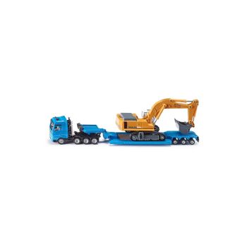 Camion Cu Remorca Si Excavator Liebherr Siku 1847