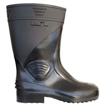 Cizme Apa Noroi PVC Negre Nakita