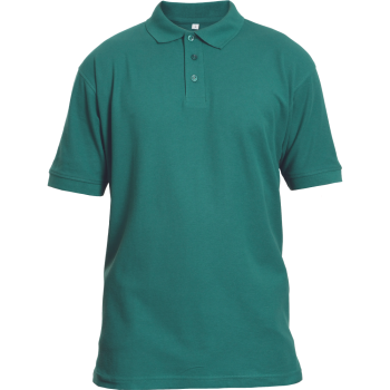 Tricou Polo Banar Verde Închis
