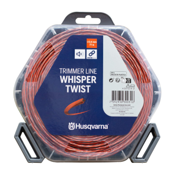 Fir motocoasa Husqvarna 2.4 mm x 77 m Whisper Twist, Profesional, profil rasucit