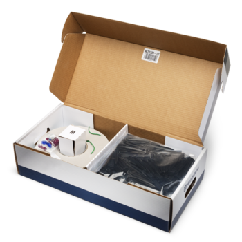 Kit instalare Robot Husqvarna Automower Mediu, 250 m cablu perimetral, 400 cuie, 5 conectori, 3 mufe